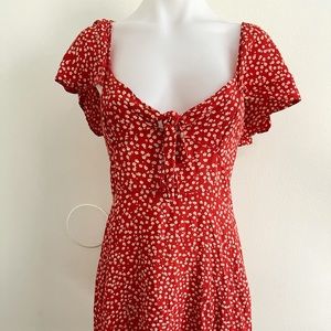 Zara - floral mini dress